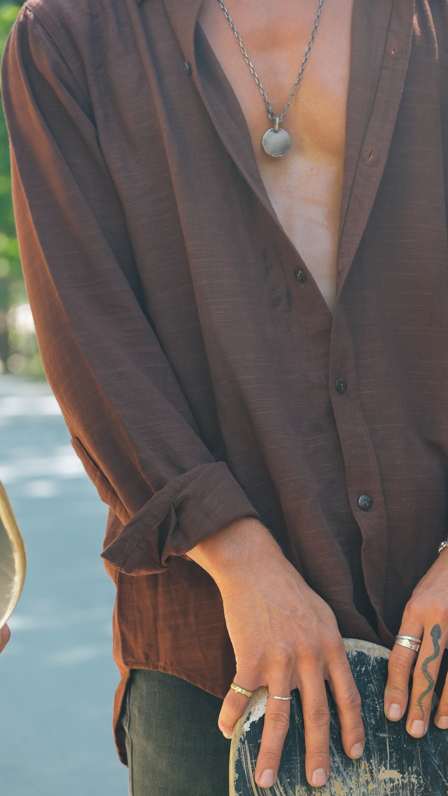 Menswear Linen Shirt